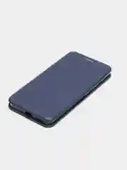 Синий чехол-книжка для Realme 10 Pro+ (Реалми 10 про плюс)