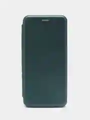 Тёмно-зелёный чехол-книжка Xiaomi Redmi A1 plus / A1+ / A2 Plus / A2+ (Сяоми Редми А1 Плюс/ А2 Плюс)