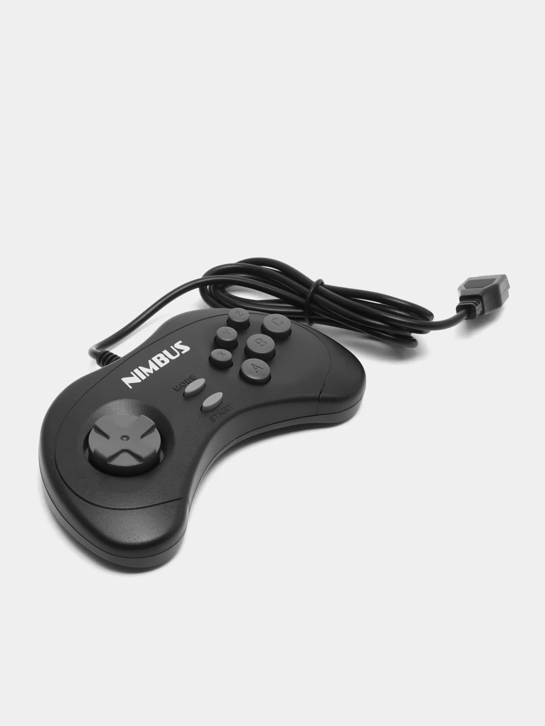 Джойстик, геймпад Nimbus, черный, узкий разъем, 9 pin, для игровых приставок 16 bit