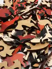 Рыжий фигурные деревянные пазлы
