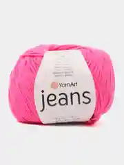 Фуксия пряжа YarnArt Jeans (Ярнарт Джинс), 5 мотков