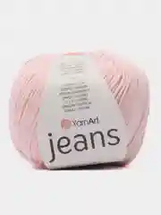 Пудровый пряжа YarnArt Jeans (Ярнарт Джинс), 5 мотков