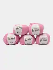 Сиреневый пряжа YarnArt Jeans (Ярнарт Джинс), 5 мотков
