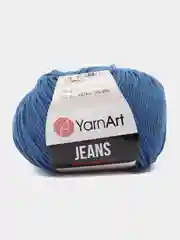 Темно-синий пряжа YarnArt Jeans (Ярнарт Джинс), 5 мотков