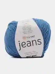 Синий пряжа YarnArt Jeans (Ярнарт Джинс), 5 мотков