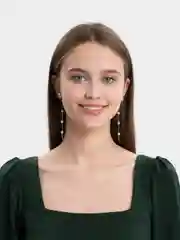Серьги с жемчугом женские