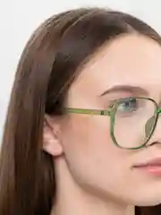 Зеленый очки имиджевые