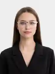 Белый очки имиджевые