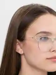 Белый очки имиджевые