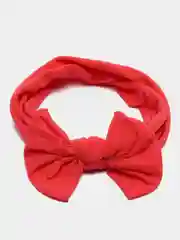 Коралловый детская повязка на голову, с бантом, для девочки