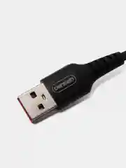 Черный кабель плетеный Micro-USB D02V