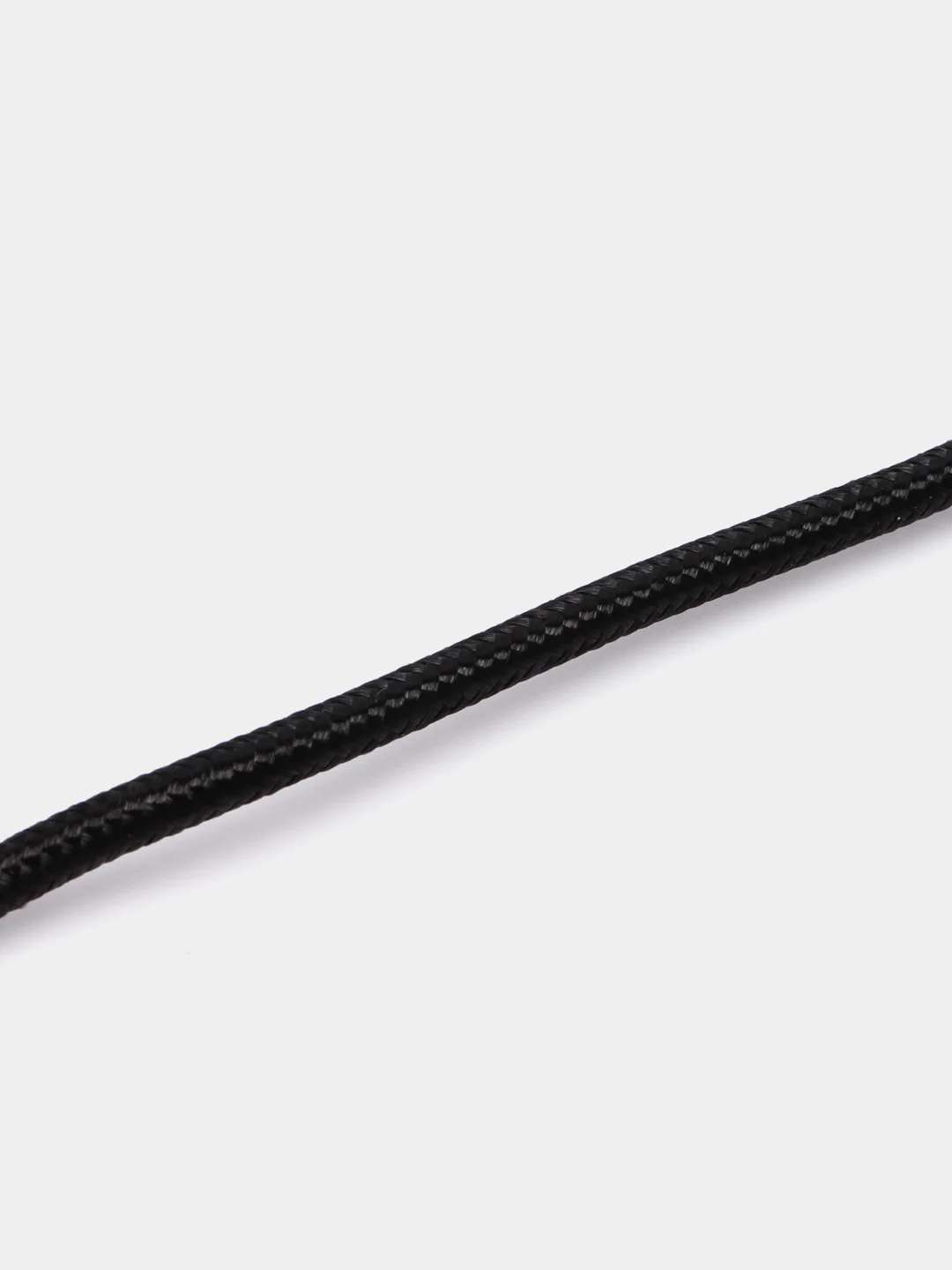 Черный кабель плетеный Micro-USB D02V