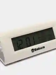 Часы электронные Sakura SA-8521, будильник, радио, фонарь
