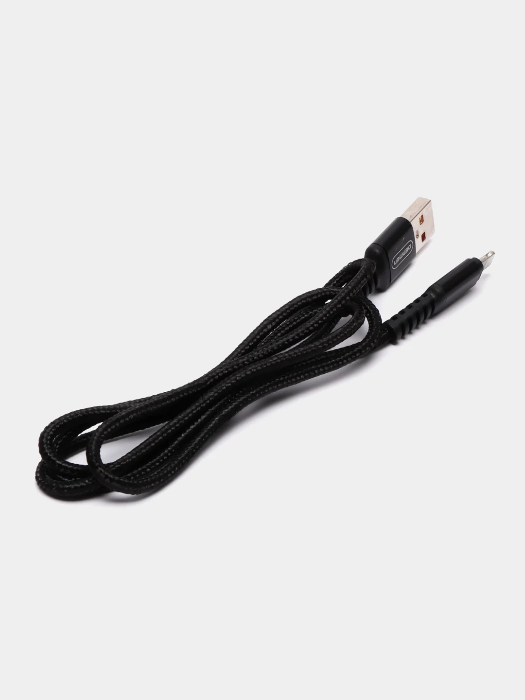 Черный кабель USB-Lightning Iphone, Denmen D02L