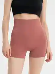 Коралловый шорты женские для фитнеса и йоги, велотренировки
