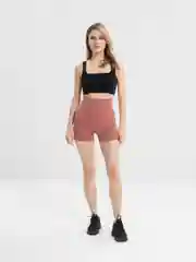 Коралловый шорты женские для фитнеса и йоги, велотренировки