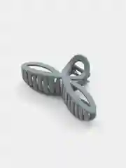 Серый заколка-краб для волос, каучуковая, 11 см, зажим для волос, крабик, заколка