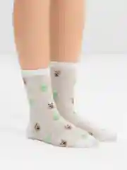 Бежевый носки женские