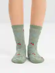Зеленый носки женские