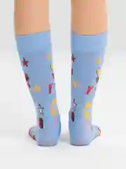 Голубой носки женские
