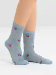 Голубой носки женские