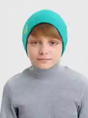 Лесной зеленый шапка детская весенняя
