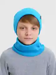 Хром демисезонный комплект шапка и снуд . Весенняя шапка 4-9 лет