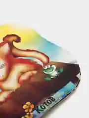 Алый книжки-малышки, на шнурке
