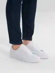 Белый кеды женские