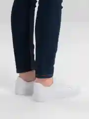 Белый кеды женские
