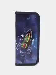 Горчичный пенал школьный, 1 отделение
