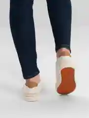 Бежевый кеды женские