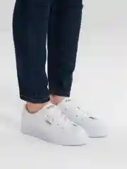 Белый кеды женские
