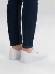 Белый кеды женские
