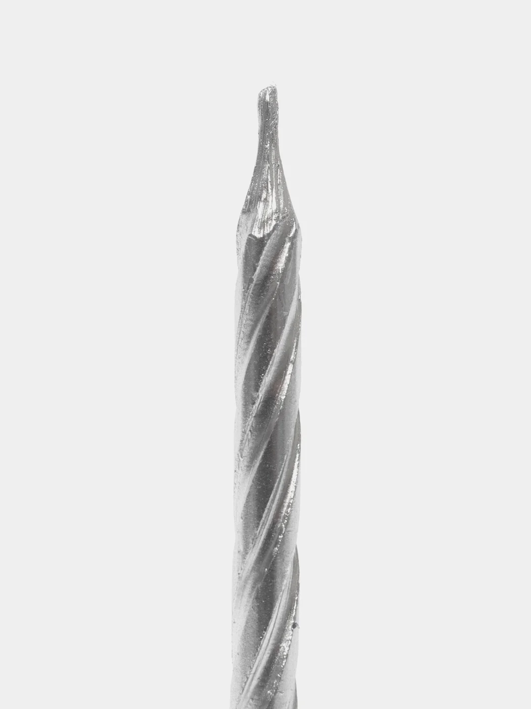 Серебряный свечи для торта, 10 штук