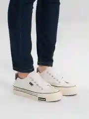 Белый кеды женские