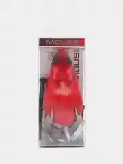 Красный приманка мышь-незацепляйка Namazu Mouse, длина 75 мм, вес 26 гр