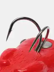 Красный приманка мышь-незацепляйка Namazu Mouse, длина 75 мм, вес 26 гр