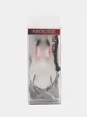 Белый приманка мышь-незацепляйка Namazu Mouse, длина 75 мм, вес 26 гр
