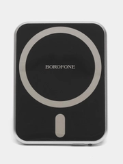 Автомобильный магнитный держатель/ беспроводное зарядное устройство BOROFONE BH43