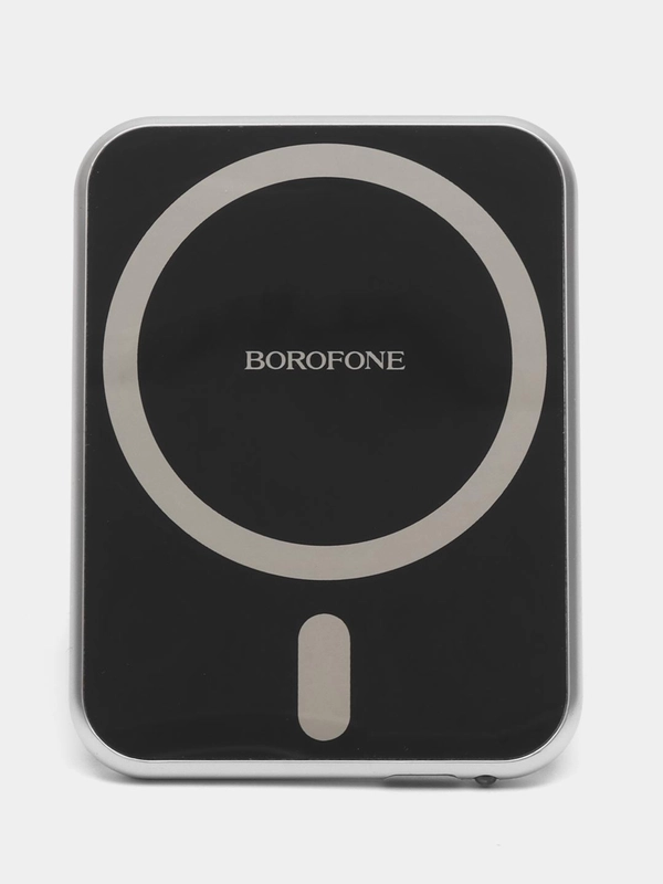 Автомобильный магнитный держатель/ беспроводное зарядное устройство BOROFONE BH43