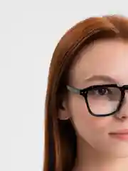 Прозрачный имиджевые очки