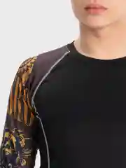 Золотой рашгард мужской, компрессионный