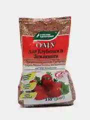 Комплексное органо-минеральное удобрение "ОМУ - Для клубники, земляники", 1 кг, "БХЗ"