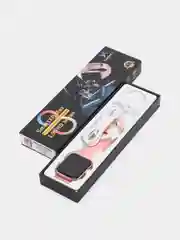 Розовый смарт-часы SmartX 8 Max NFC