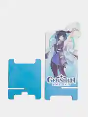 Деревянная подставка под телефон по игре "Genshin Impact", Е Лань