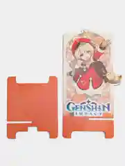 Деревянная подставка под телефон по игре "Genshin Impact", Кли