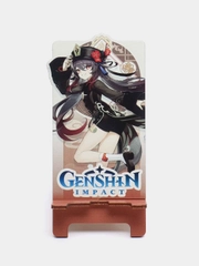 Деревянная подставка под телефон по игре "Genshin Impact", Ху Тао