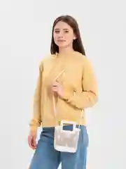 Белый женская летняя сумка через плечо/кросс-боди/клатч/детская сумка/белая сумка/соломенная сум