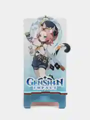 Деревянная подставка под телефон по игре "Genshin Impact", Диона